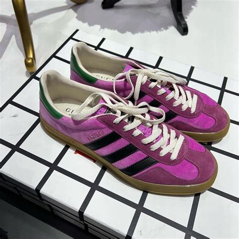 adidas samba x gucci pink|More.